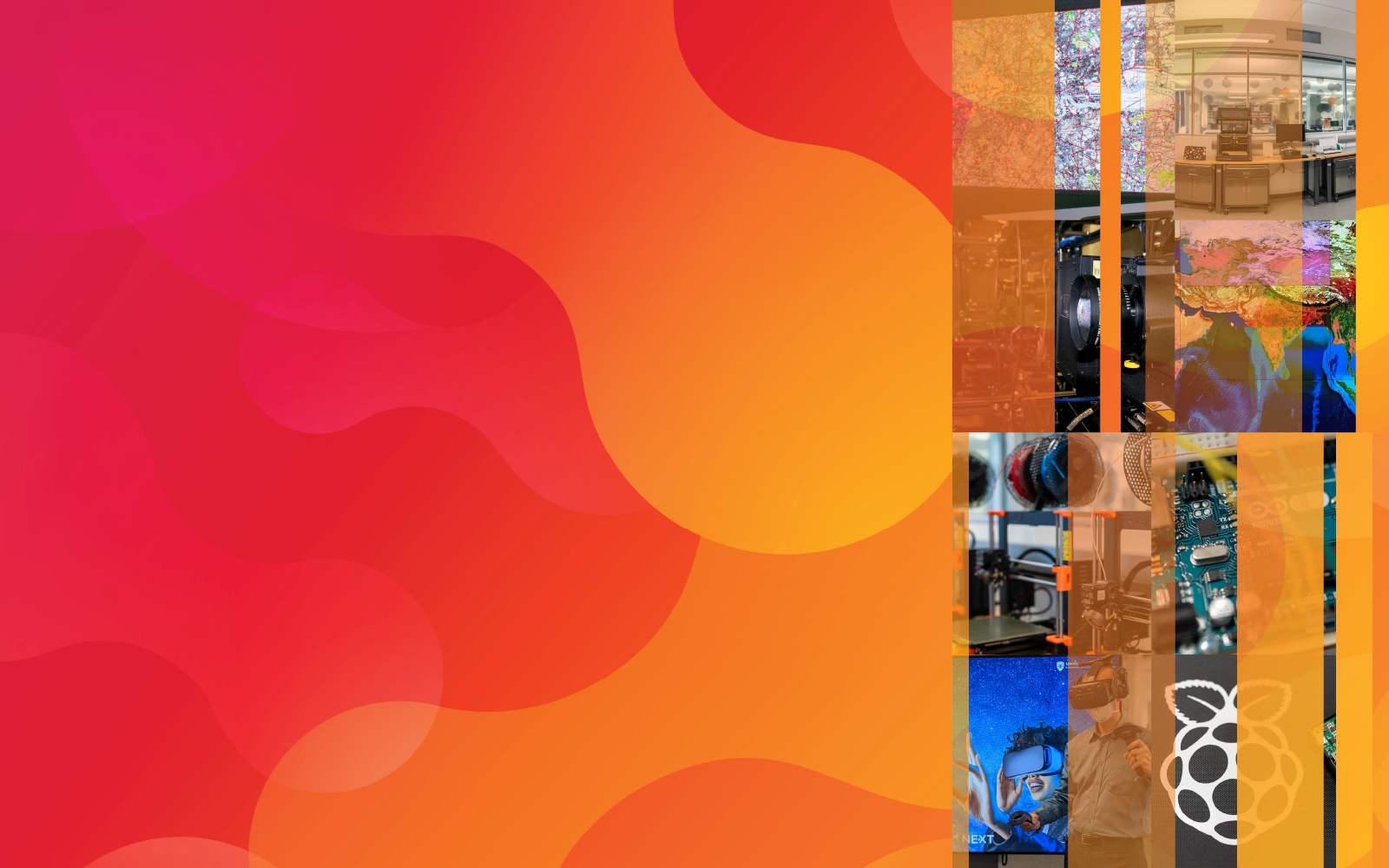 Display of various research resources and tools